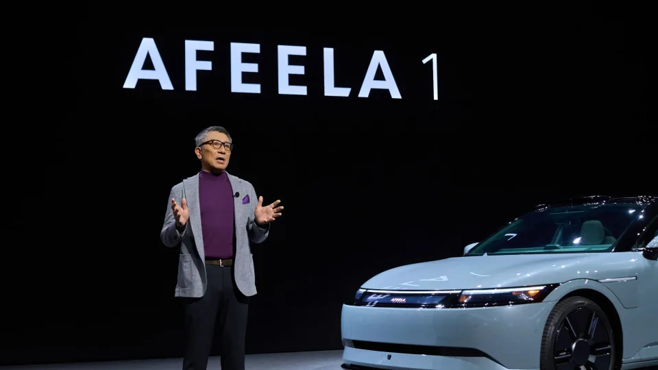 CES 2025 與 Sony Honda Mobility 攜手展出 Afeela 1 電動車