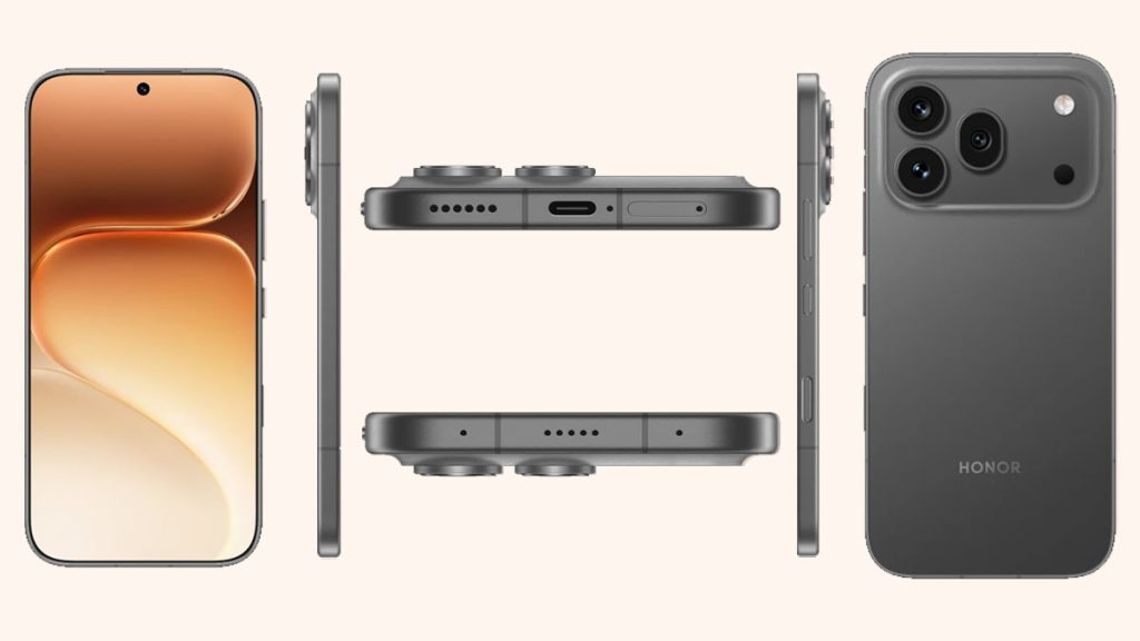 Honor 600 Pro官方寫真曝光 橙白黑三色登場 外觀與iPhone 17 Pro高度相似