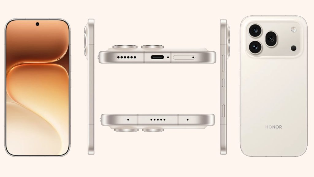 Honor 600 Pro官方寫真曝光 橙白黑三色登場 外觀與iPhone 17 Pro高度相似