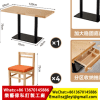 餐廳抽屜餐桌｜收納餐檯定制｜可放餐具紙巾｜提高出餐效率｜工廠供應