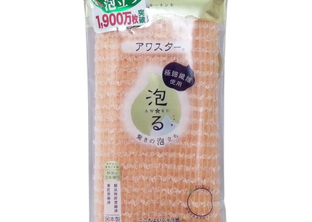 Bath Towel/Sponge Orange 1-pcs | Import Japanese products at wholesale prices