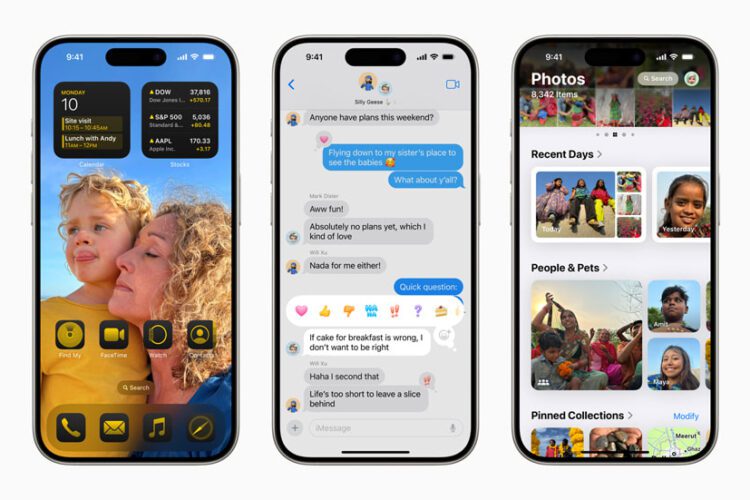 蘋果發布iOS 18及多項系統更新 生成式AI功能成焦點