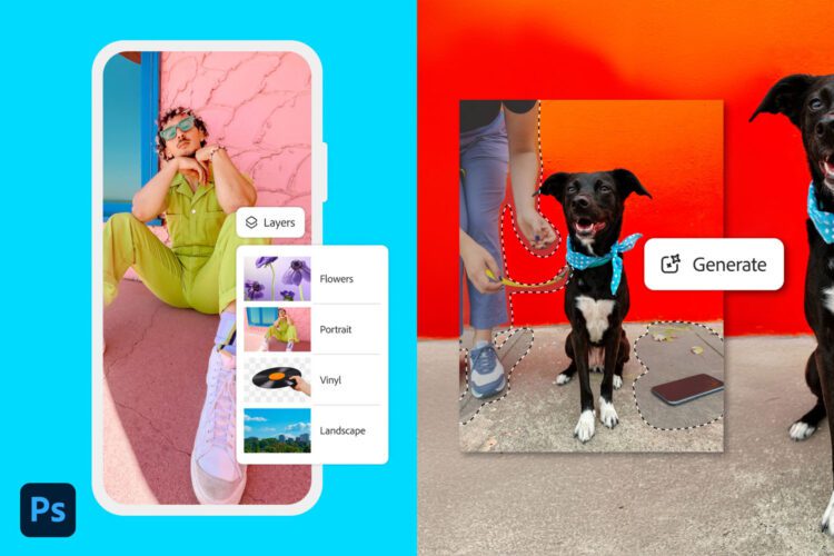 Adobe推出全新Photoshop手機版 免費下載搭配AI工具