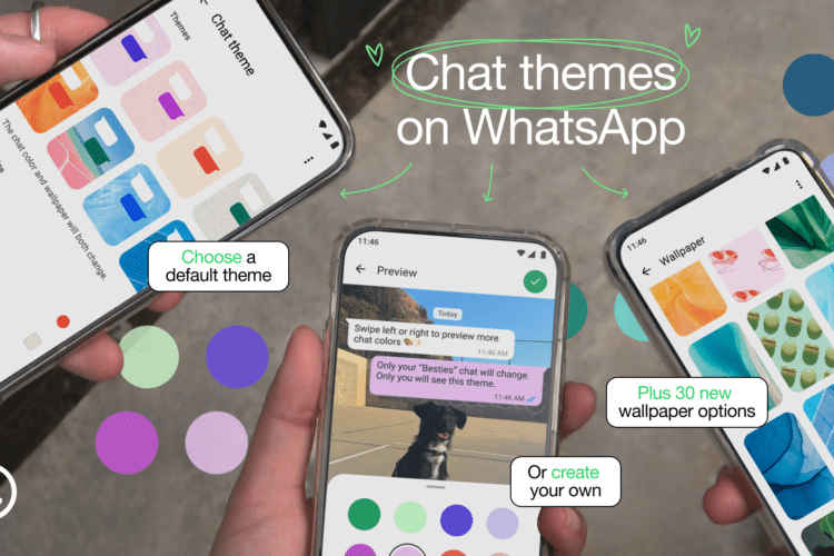 WhatsApp 推出全新個人化功能：聊天主題與背景自訂