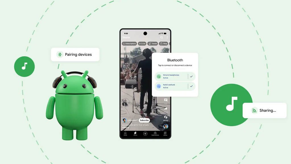 Android 16 革新音訊共享功能 Pixel 系列耳機連接體驗再進化