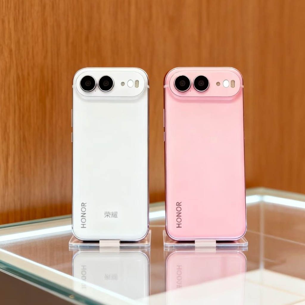 榮耀500系列真機照片首度曝光 全新設計語言顛覆傳統相機布局